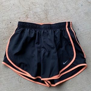 Nike Black Shorts with Color Detail